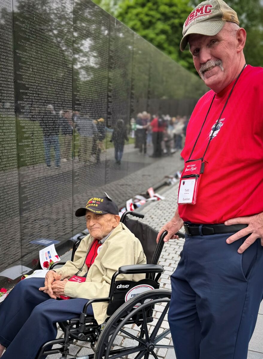 Ocala's Howard Mautner takes Honor Flight trip to DC